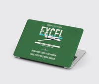 Thumbnail for Cessna Citation Excel design on green MacBook case