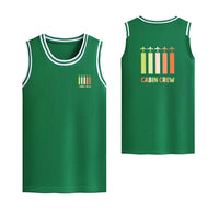 Thumbnail for Customisable Colourful Cabin Crew Basketball Print - view 8