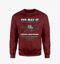 Thumbnail for Autel EVO Max 4T design on wine red sweatshirt