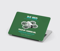 Thumbnail for DJI Neo design on green MacBook case