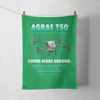 Thumbnail for DJI Agras T50 design on green towel