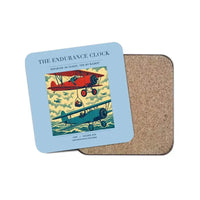 Thumbnail for The Endurance Clock - Designed Coasters design on light blue 1-piece