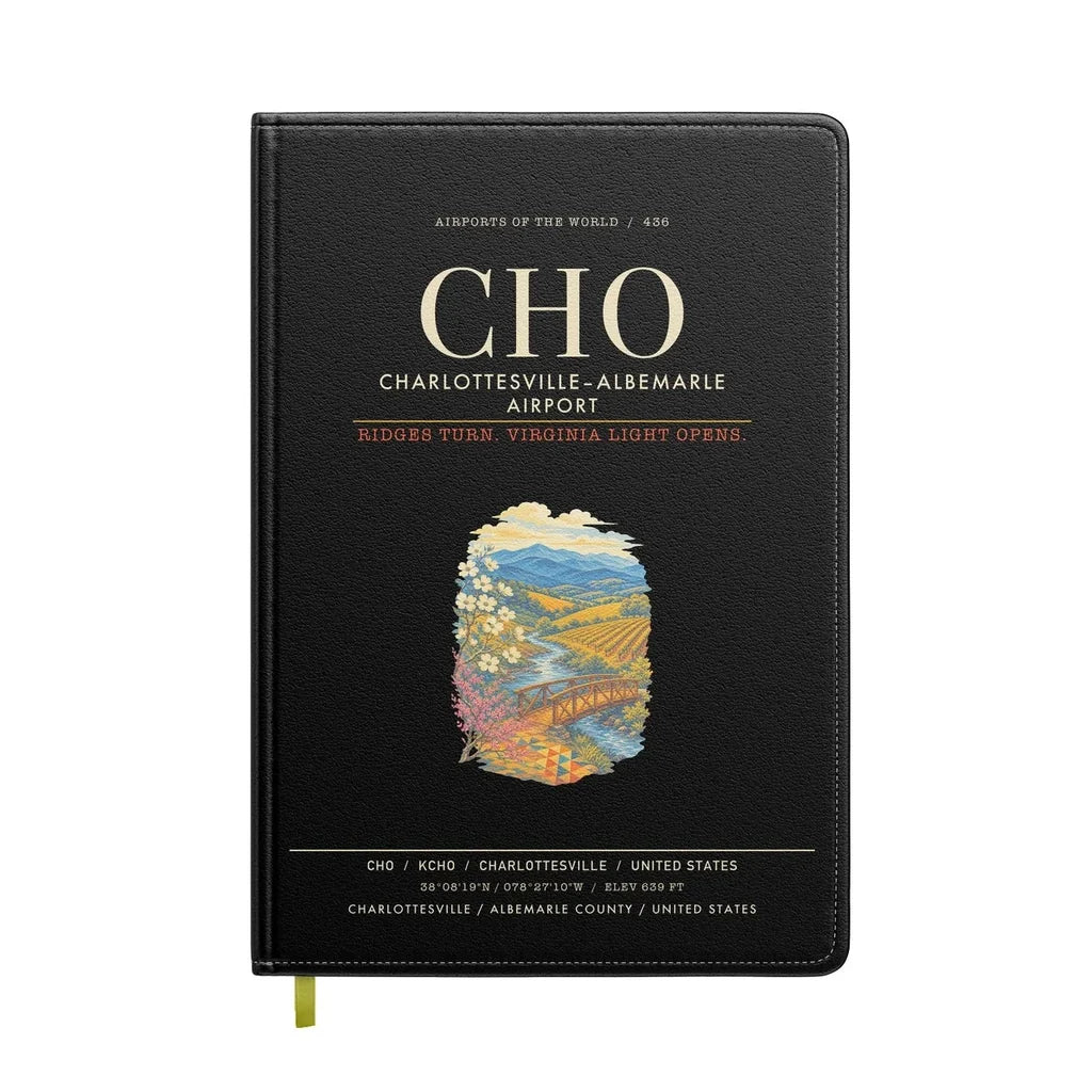 CharlottesvilleAlbemarle Airport CHO - Black