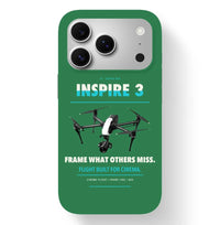Thumbnail for DJI Inspire 3 Case design on green iphone case