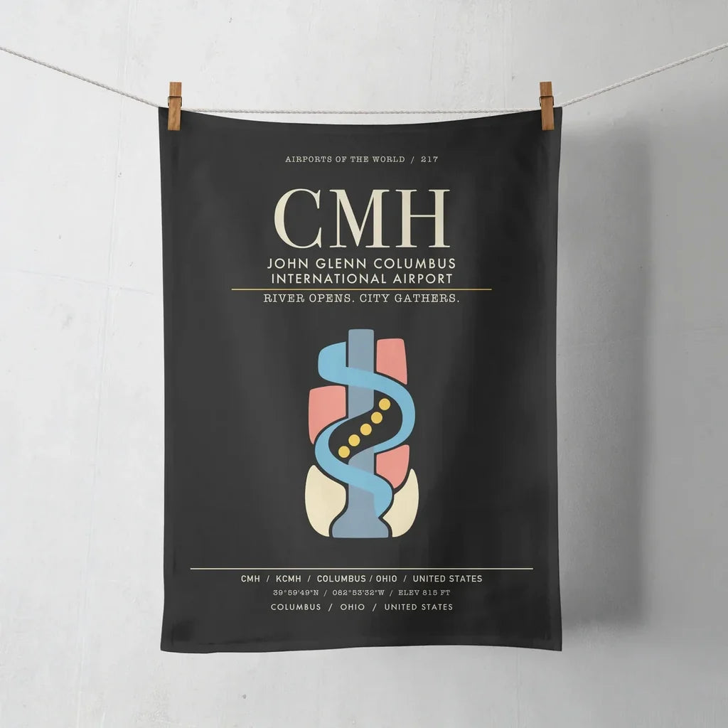 John Glenn Columbus International Airport CMH - Black
