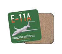 Thumbnail for E-11A BACN design on green 1 piece coaster