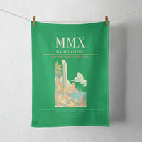 Thumbnail for Malmo Airport (MMX) design on green towel