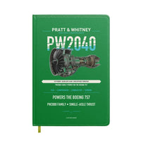 Thumbnail for PW2040 design on green notebook