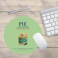 Thumbnail for St. Pete–Clearwater International Airport (PIE) design on light green round mouse pad