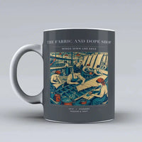 Thumbnail for VINTAGE G4168 - The Fabric And Dope Shop - Ceramic Mug design on gray