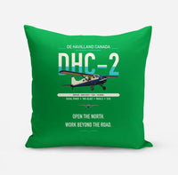 Thumbnail for DHC-2 Beaver Mk I design on green pillow