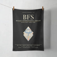 Thumbnail for Belfast International Airport BFS - Black