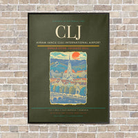 Thumbnail for Avram Iancu Cluj International Airport CLJ - Canvas Framed - Green Army