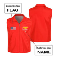 Thumbnail for Customisable Flag & Name Vest - view 8