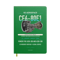 Thumbnail for CF6-80E1 design on green notebook