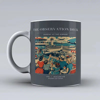 Thumbnail for VINTAGE G4081 - The Observation Deck - Ceramic Mug design on gray