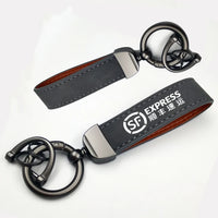 Thumbnail for SF Airlines Horseshoe Buckle key chain in gray