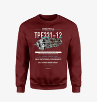 Thumbnail for TPE331-12 design on wine red sweatshirt