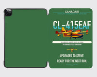 Thumbnail for Canadair CL-415EAF design on green ipad tablet case