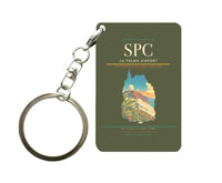 Thumbnail for La Palma Airport (SPC) design on green army key chain