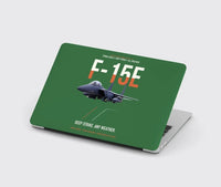 Thumbnail for F-15E Strike Eagle Deep Strike Any Weather design on green MacBook case