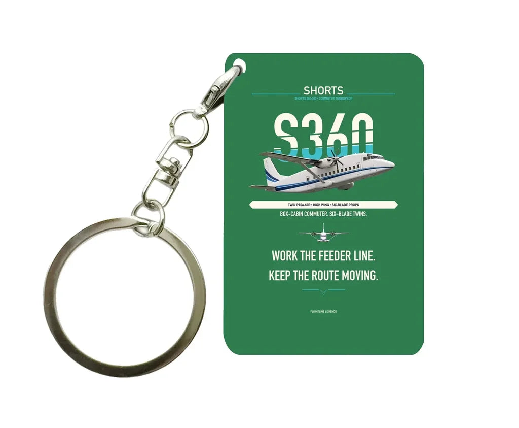 Shorts 360-300 Key Chain design on green key chain