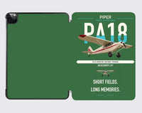 Thumbnail for Piper PA-18 Super Cub design on green ipad tablet case
