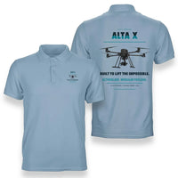 Thumbnail for Freefly Alta X design on light blue polo