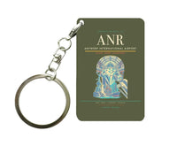 Thumbnail for Antwerp International Airport (ANR) design on green army key chain