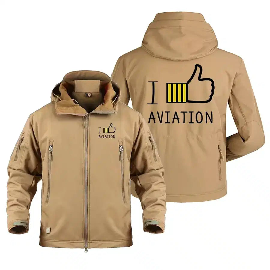 Customisable I Like Aviation Jacket - view 8