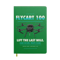 Thumbnail for DJI FlyCart 100 design on green notebook