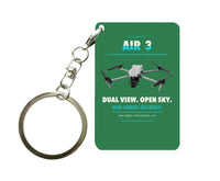 Thumbnail for DJI Air 3 Key Chain design on green key chain