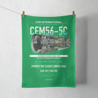 Thumbnail for CFM56-5C design on green towel