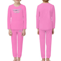 Thumbnail for The Antonov AN-225 children pajamas - Pink