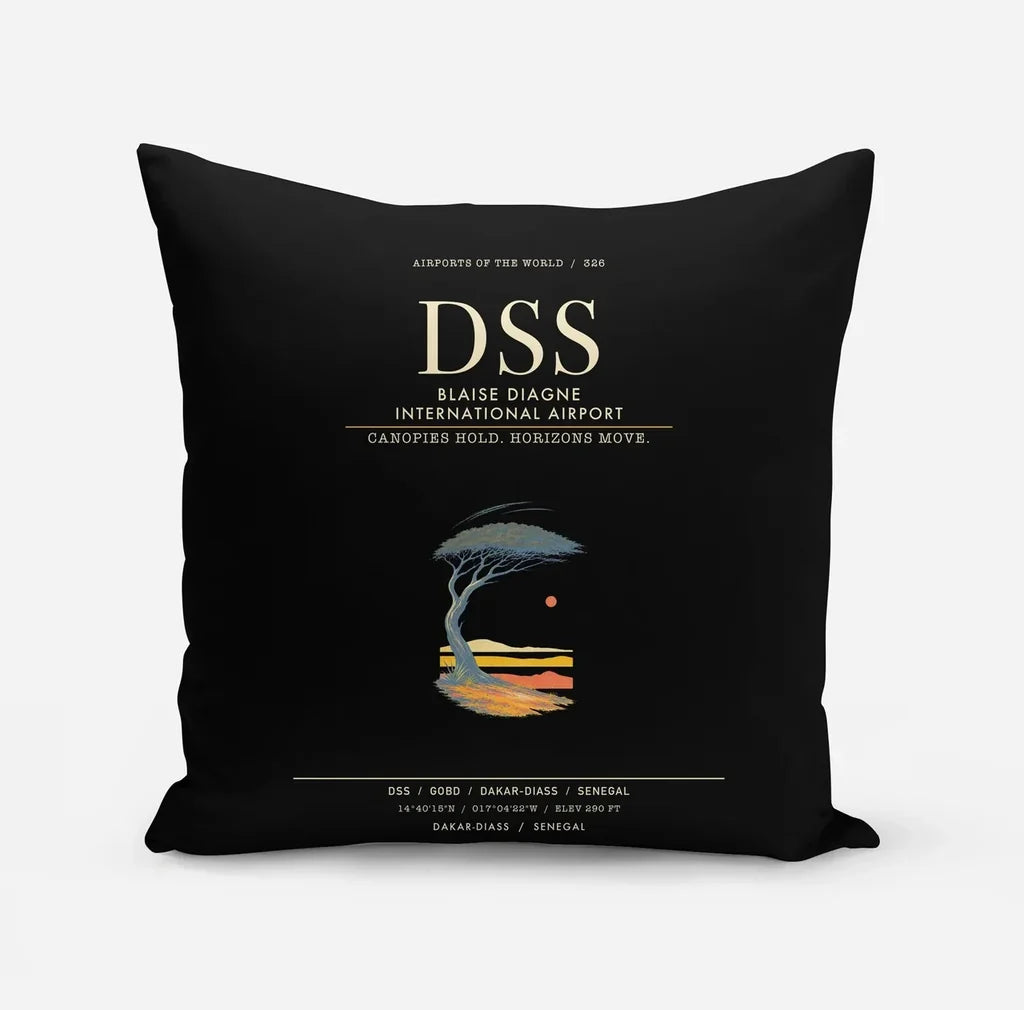 Blaise Diagne International Airport DSS  Dakar-Diass - Black