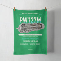 Thumbnail for PW127M design on green towel