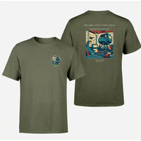 Thumbnail for VINTAGE G4462 - The Simulator's First Sweat - Double-Side T-Shirt design on greenarmy double side t shirt