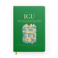 Thumbnail for Foz do Iguaçu International Airport (IGU) design on green notebook
