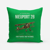 Thumbnail for Nieuport 28C.1 design on green pillow