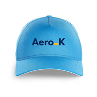 Thumbnail for Aero K logo printed on light blue cap