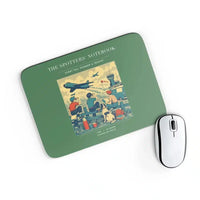 Thumbnail for VINTAGE G4384 - The Spotters' Notebook - Designed Mouse Pads design on green rectangle