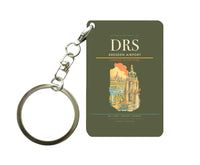 Thumbnail for Dresden Airport (DRS) design on green army key chain