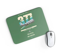 Thumbnail for Boeing 377 Stratocruiser design on green rectangle mouse pad