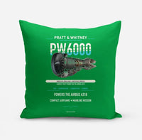 Thumbnail for PW6000 design on green pillow
