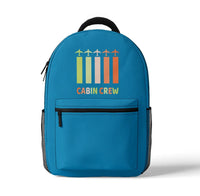 Thumbnail for Colourful Cabin Crew 3D Backpack - view 8