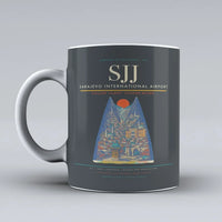 Thumbnail for Sarajevo International Airport SJJ Mug - Gray