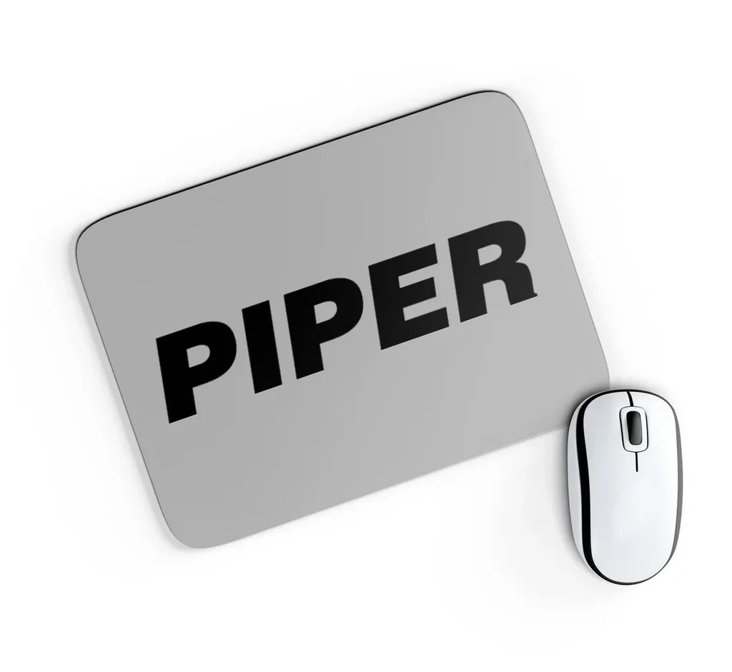 Piper & Text Mouse Pad - view 8
