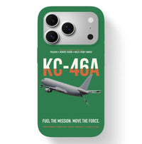 Thumbnail for KC-46A PEGASUS design on green magsafe iphone case, for iPhone 17 Pro