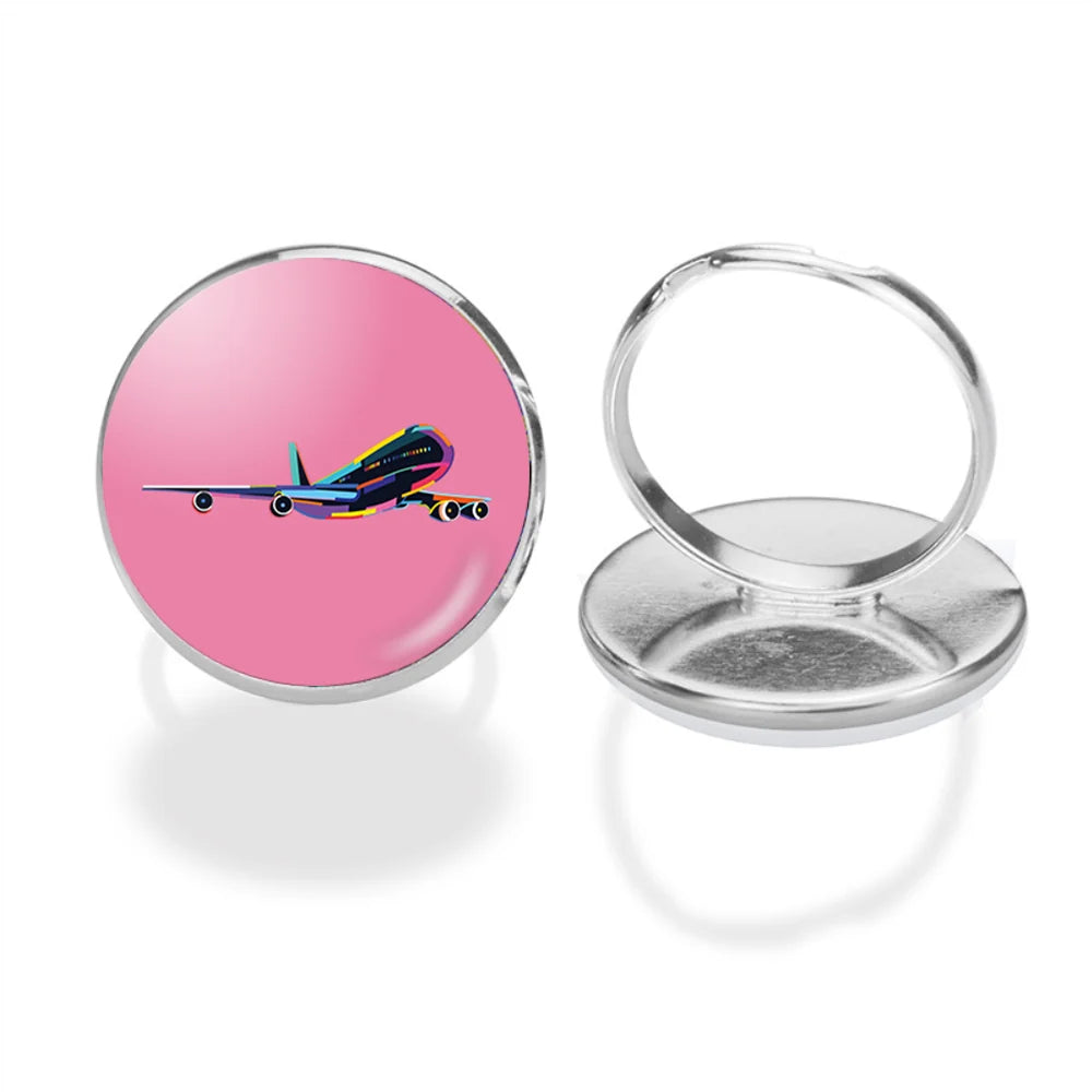 Multicolor Airplane Ring - view 8