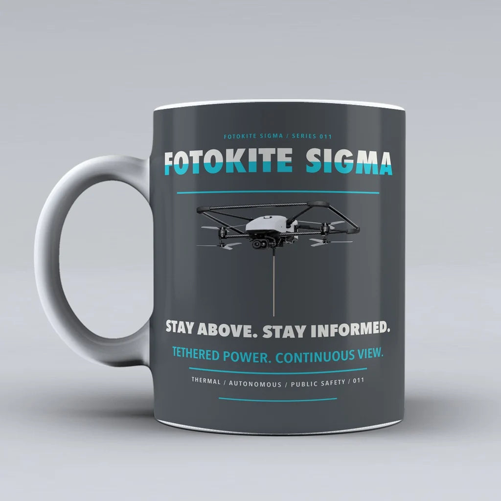 Sigma Mug design on gray fotokite